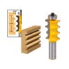 Triple Bead Trim Molding Router Bit